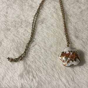 Floral Gold Necklace